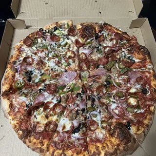 18" Extra Large The Works Pizza