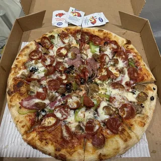14" Large The Works Pizza