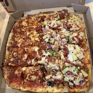 16" The Works Sicilian Style Pizza