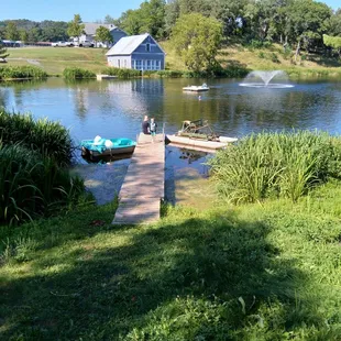 View of dock/swimming area