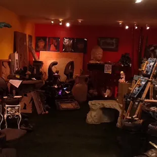 This is an inside shot of the show room