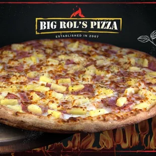 Our Hawaiian pizza