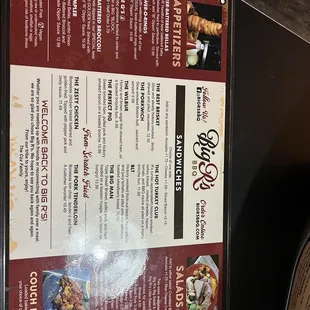 Menu as of 05/30/2024