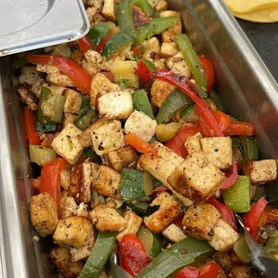 Paneer with veggies