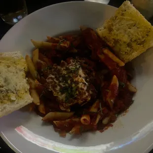 Chicken Parmesan Pasta