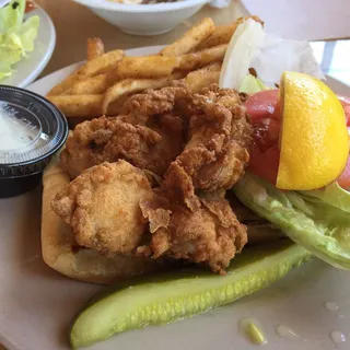 Fried Oyster Sandwich