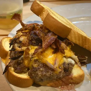 Bacon Cheddar Patty Melt
