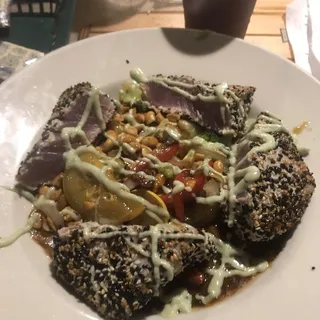 Sesame Seared Yellowfin Tuna