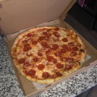 Pepperoni pizza