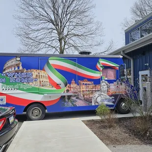 Food truck of the day.  ( we did not try them, but it smelt great)