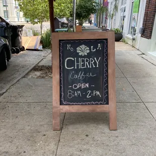Cherry Coffee pop up