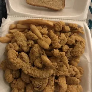 Catfish Nuggets large dinner