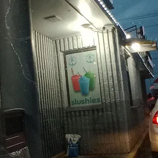 They offer slushies