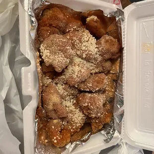 Boneless Hot Garlic Parm