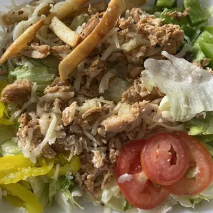 Pathetic attempt at a chicken salad
