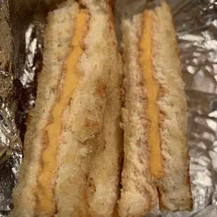 Grilled cheese with American cheese