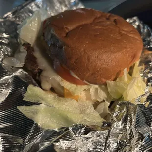 3 3-Cheese Burger
