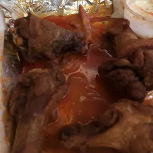 Wings are good but everything there is expensive