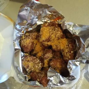 Small boneless wings with Parmesan