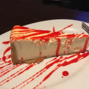 Sharing a piece of cheesecake :-)