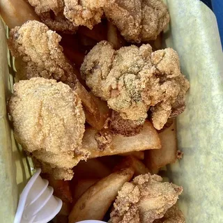 8 Fried Oysters