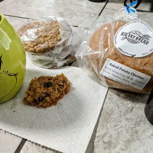 a cup of coffee and a cookie