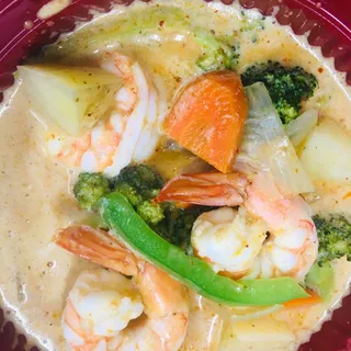 Thai Curry with Shrimp