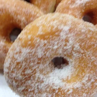 a pile of doughnuts