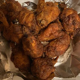 Small, yes I did say small order of wings