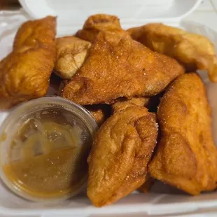 Cinnamon Churro Puffs and Caramel Sauce (free with $25+ delivery)