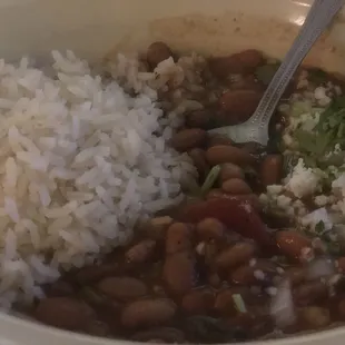 Rice and beans