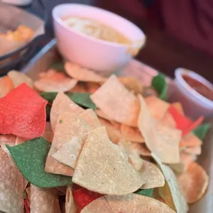 Salsa and Nacho Chips