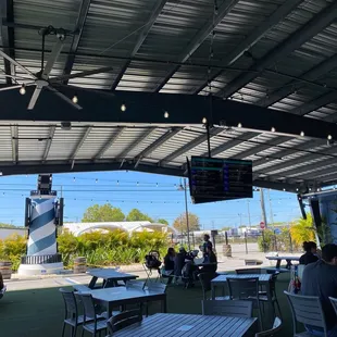 The newest patio addition, it's been a while since I have been here and if you have not it's worth the return.