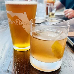 Bromosa and a tequila drink!