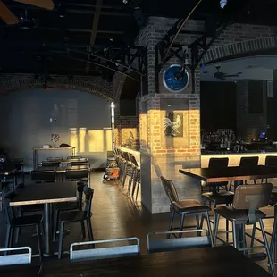 Plenty of space for gatherings.