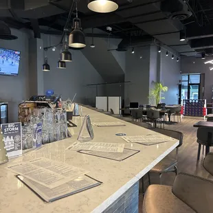 This is the bar area very comfortable bring it. They have happy hour at 4 o'clock all I would be here if I didn't have to work.