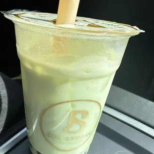Honey dew boba