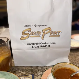 EXCELLENT fish &amp; chips! Leftovers for a doggy bag.