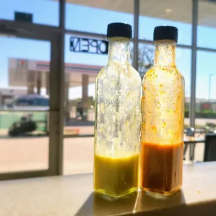 Medium and hot sauces add great flavor to any dish
