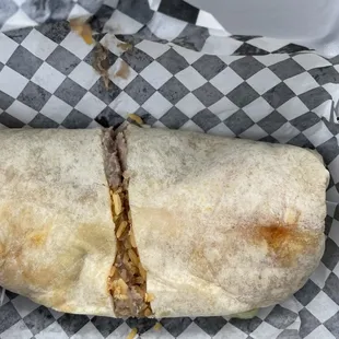 Asada burrito