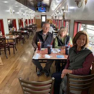 Railroad car interior - nice!