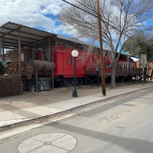 Railroad car exterior