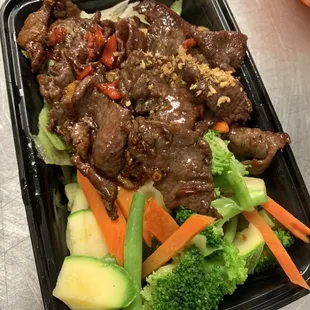 Garlic &amp; Pepper with Beef