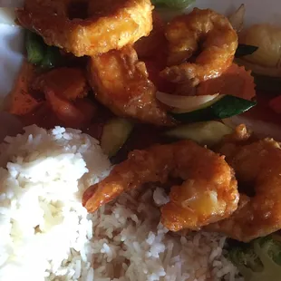 Sweet and Sour Shrimp