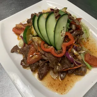Spicy Beef Salad