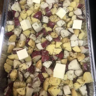 Garlic Parmesan potatoes