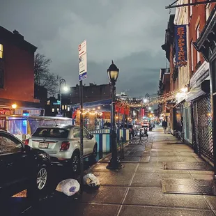 View cross the street