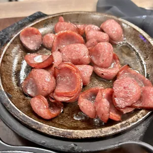 Greek Sausage to start