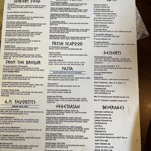 Dinner menu#2