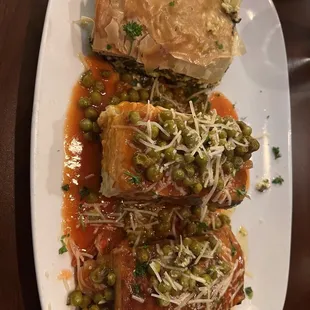Vegetarian Greek Trio